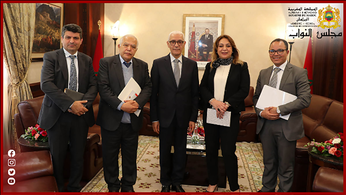 رئيس مجلس النواب يستقبل أعضاء لجنة تحكيم الجائزة الوطنية للدراسات والأبحاث حول العمل البرلماني缩略图