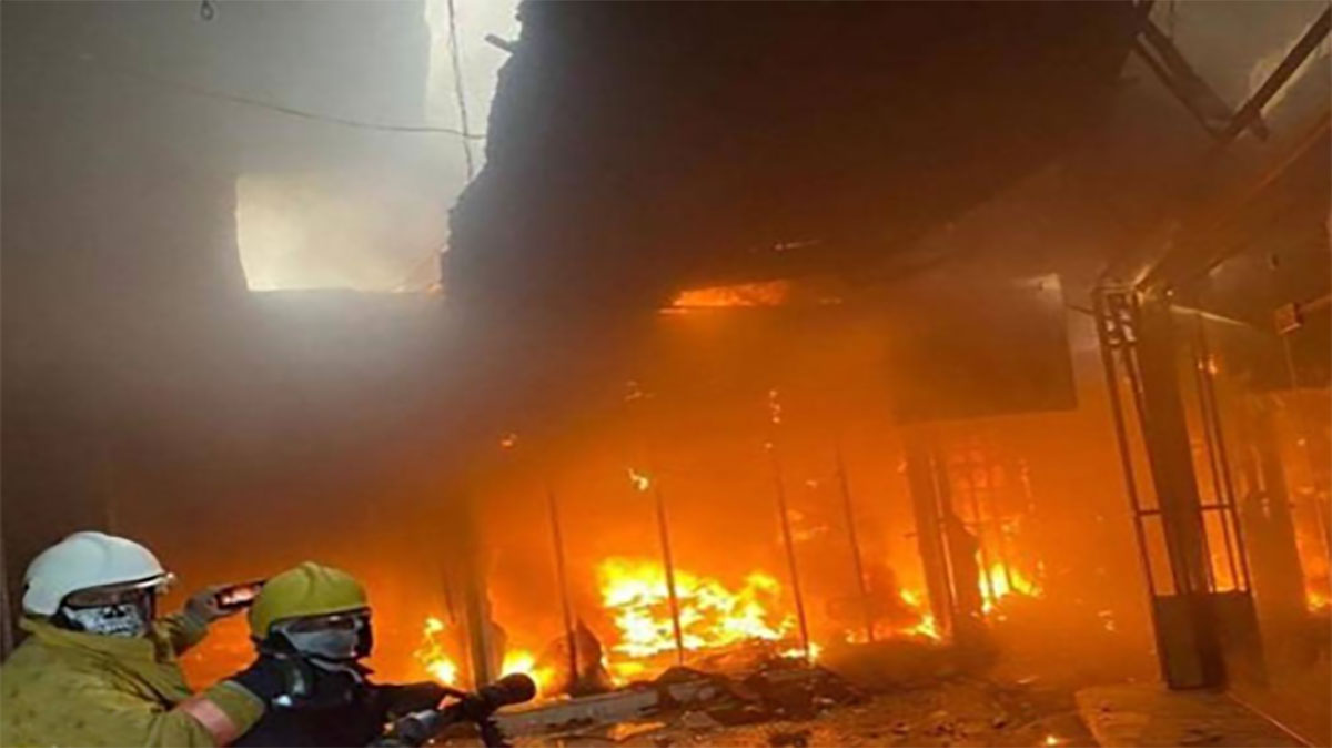 اندلاع حريق بفندق إقامة “الأسود” بأمريكا缩略图