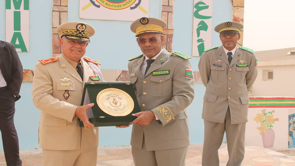 وفد عسكري مغربي رفيع المستوى يزور نظيره الموريتاني缩略图