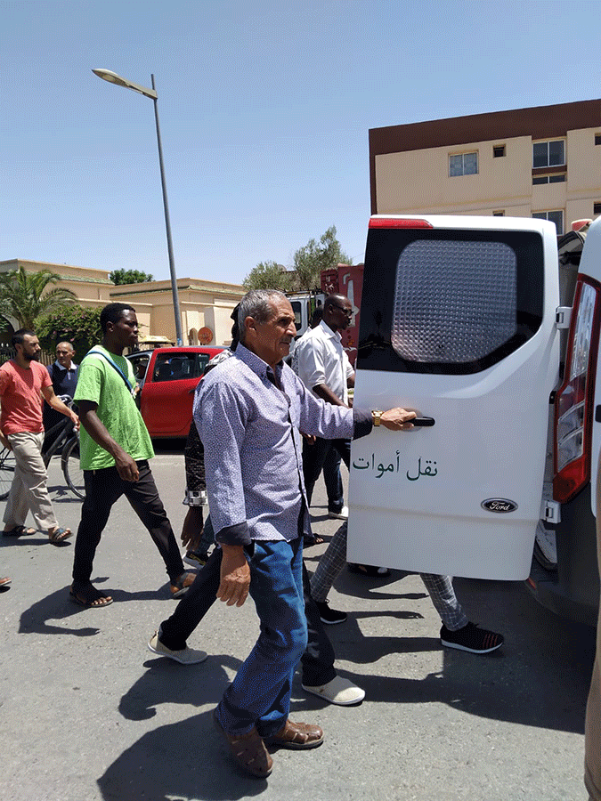 مواراة جثمان افريقي من جنوب الصحراء…. جمعية مساعدة المهاجرين في وضعية صعبة بوجدة صعبة تشكر كل المتدخلين插图