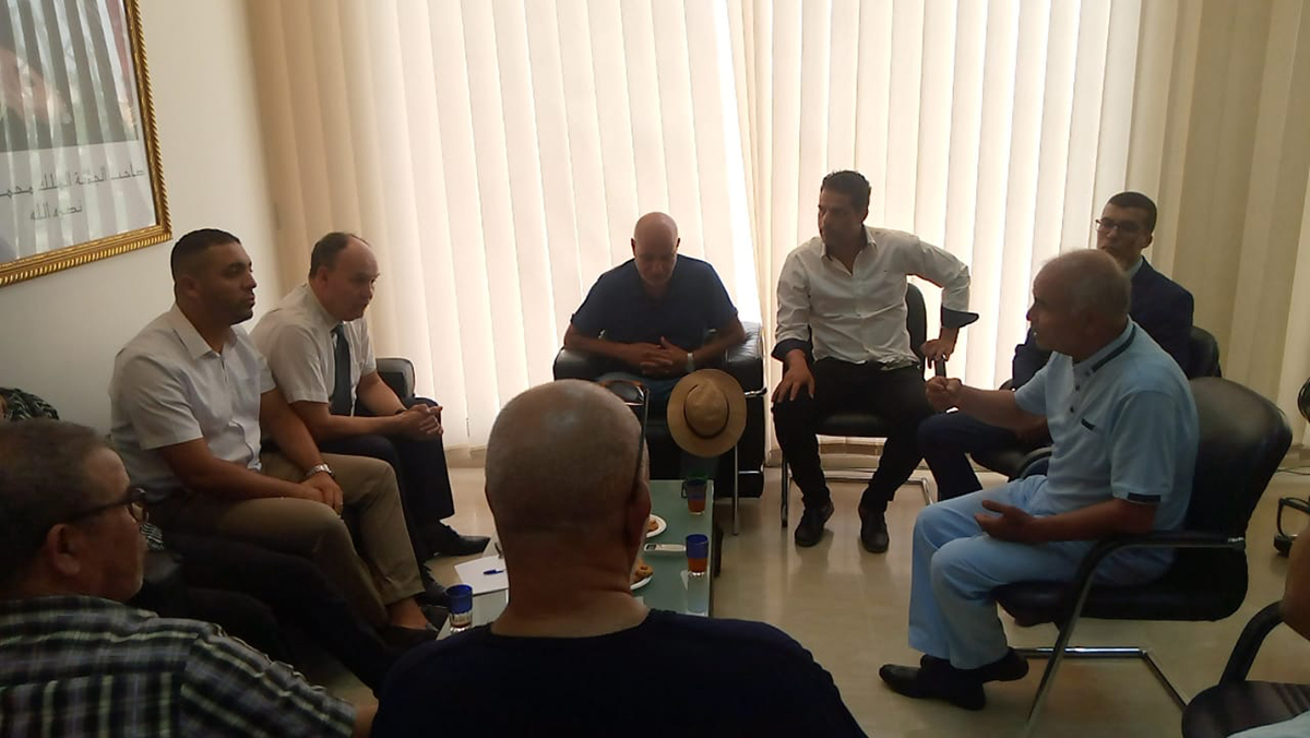 للارتقاء يالرياضة محليا… لقاء أولي من اجل الشراكة  بين مجلس عمالة وجدة وفريق الاتحاد الاسلامي الوجدي缩略图