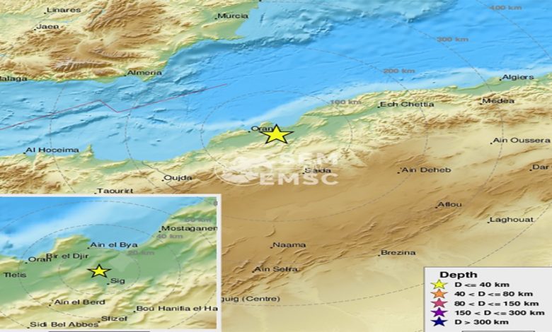 هزة أرضية تضرب شمال الجزائر缩略图 هزة أرضية تضرب شمال الجزائر缩略图
