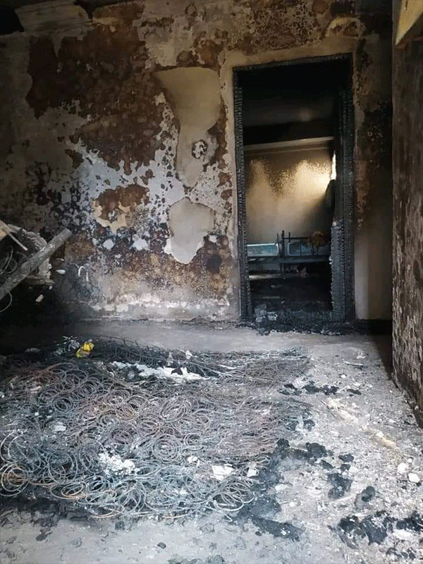 إخماد حريق اندلع بأحد أجنحة الحي الجامعي بوجدة插图