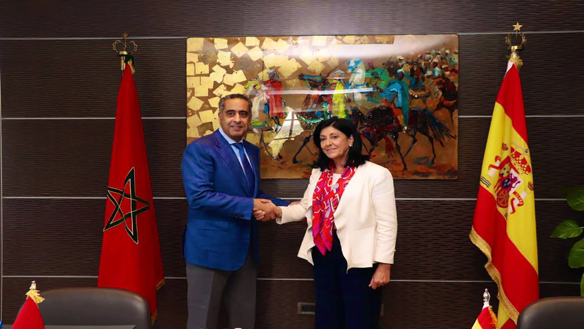 عبد اللطيف حموشي يستقبل كاتبة الدولة ومديرة المركز الوطني للاستخبارات بالمملكة الإسبانية.缩略图