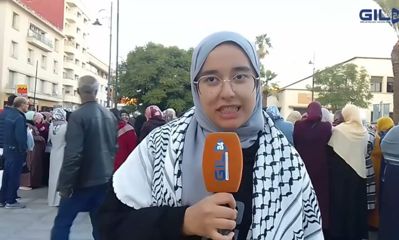 GIL24-TV وقفة تضامنية مع القضية الفلسطينية بوجدة .缩略图