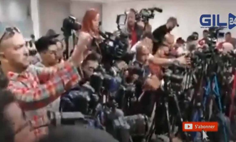 Large couverture médiatique de la conférence de presse tenue par le grand marocain “Toto”缩略图