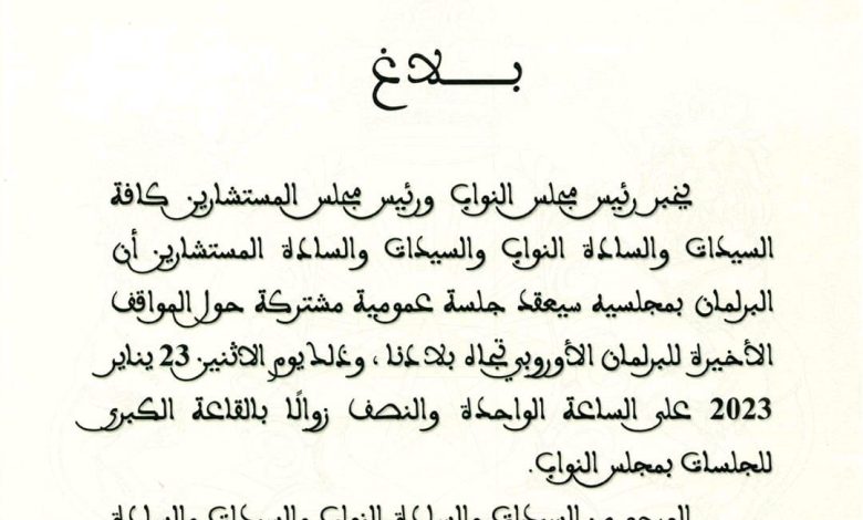 ردا على إبتزازات البرلمان الأوروبي:缩略图 ردا على إبتزازات البرلمان الأوروبي:缩略图