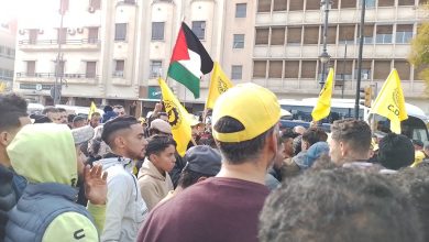 وجدة: رغم رفض السلطات CDT تنظم وقفة احتجاجية تنديدا بعجز الحكومة في مواجهة الغلاء缩略图 وجدة: رغم رفض السلطات CDT تنظم وقفة احتجاجية تنديدا بعجز الحكومة في مواجهة الغلاء缩略图