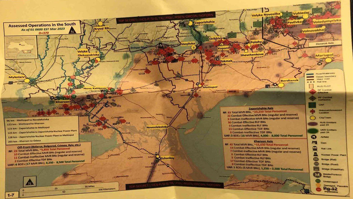 “نيويورك تايمز”: بعد تسريب وثائق سرية للبنتاغون حول أوكرانيا ها هي أخرى حول الشرق الاوسط والصين تظهر على مواقع التواصل الاجتماعي缩略图