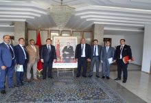 وزير النقل واللوجستيك يستقبل رئيس مجلس عمالة الرباط وبرلمانيي العمالة في موضوع الرفع من نسبة استغلال مطار الرباط سلا.缩略图