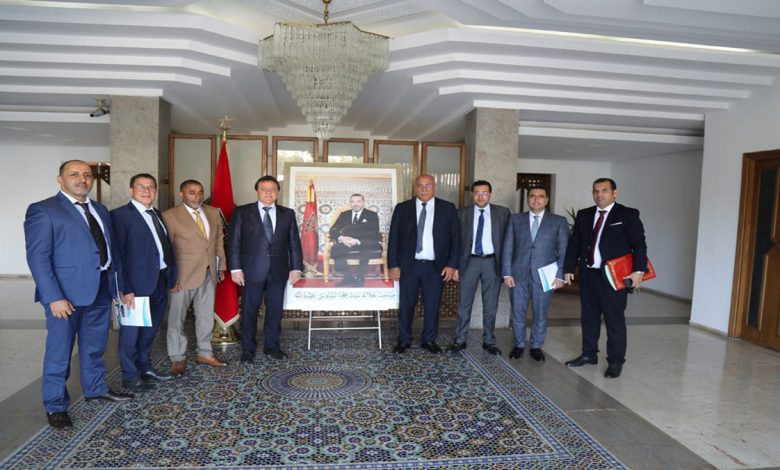 وزير النقل واللوجستيك يستقبل رئيس مجلس عمالة الرباط وبرلمانيي العمالة في موضوع الرفع من نسبة استغلال مطار الرباط سلا.缩略图 وزير النقل واللوجستيك يستقبل رئيس مجلس عمالة الرباط وبرلمانيي العمالة في موضوع الرفع من نسبة استغلال مطار الرباط سلا.缩略图