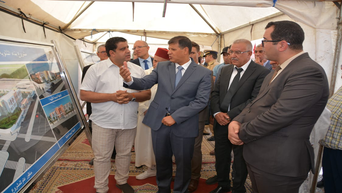 عامل إقليم جرادة يشرف على افتتاح مركز لذوي الاحتياجات الخاصة بعين بني مطهر وعلى إطلاق مشاريع بعدد من جماعات إقليم جرادة.缩略图