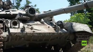 العثور في دونيتسك على دبابة جزائرية تركها الجنود الاوكرانيون قبل هروبهم缩略图