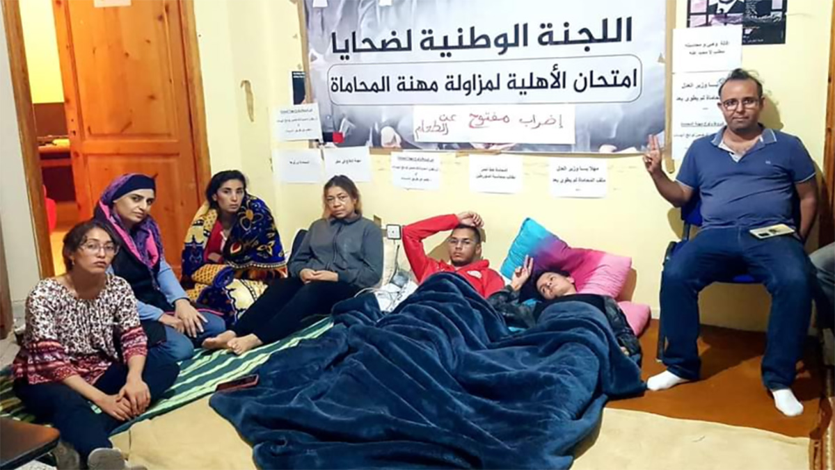 ضحايا “مباراة المحاماة” يستأنفون إضرابهم عن الطعام缩略图