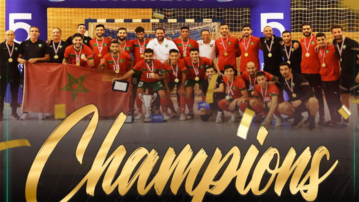 الدوري الدولي لكرواتيا: المنتخب المغربي للفوتسال يتوج باللقب缩略图
