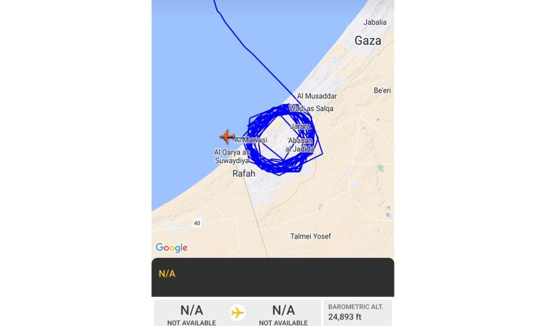 طائرة مسيرة مجهولة الهوية تحلق فوق قطاع غزة缩略图 طائرة مسيرة مجهولة الهوية تحلق فوق قطاع غزة缩略图