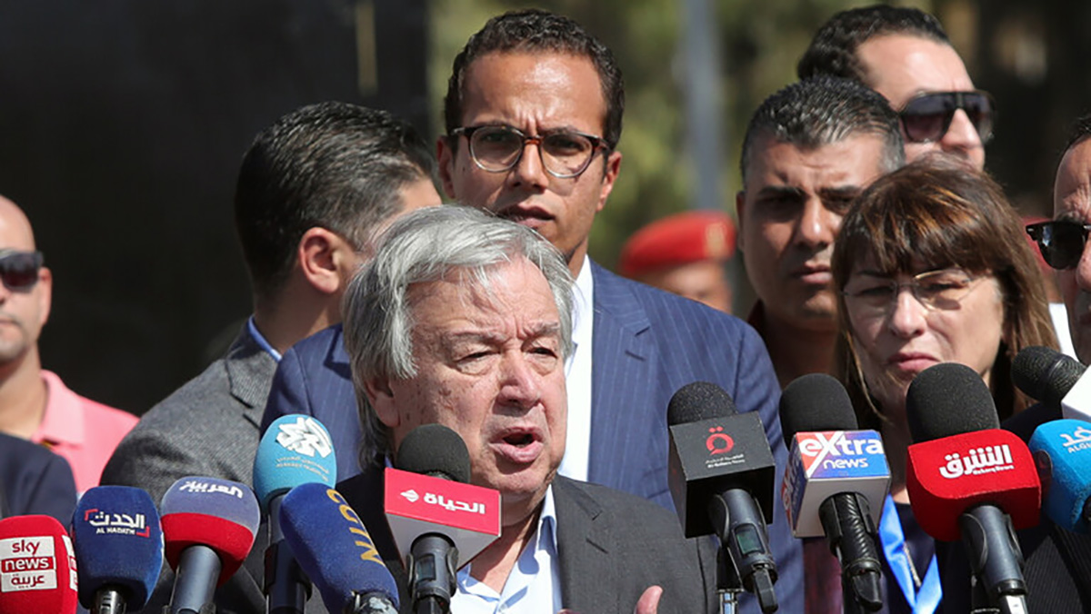 اسرائيل تشن هجوما شرسا على غوتيريش… وتراكم تاضغط على السيسي缩略图