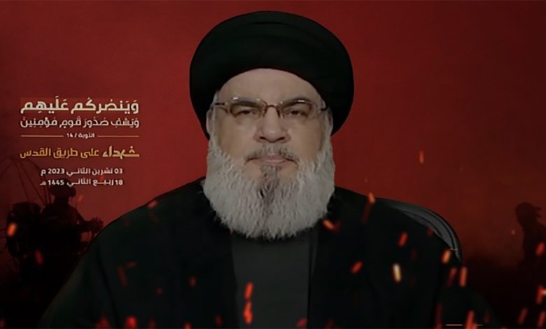 نصر الله عقب اغتيال شكر: على العدو ومن خلفه أن ينتظر ردنا.. تجاوزنا مرحلة الإسناد إلى معركة مفتوحة缩略图 نصر الله عقب اغتيال شكر: على العدو ومن خلفه أن ينتظر ردنا.. تجاوزنا مرحلة الإسناد إلى معركة مفتوحة缩略图