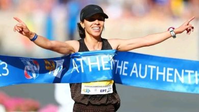 العداءة المغربية سكينة أثنان تفوز بماراطون أثينا 2023缩略图 العداءة المغربية سكينة أثنان تفوز بماراطون أثينا 2023缩略图