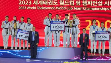 المنتخب المغربي للتايكواندو إناث يتوج بفضية كأس العالم缩略图 المنتخب المغربي للتايكواندو إناث يتوج بفضية كأس العالم缩略图