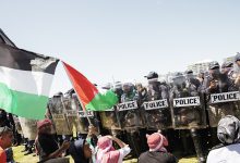 توتر في جنوب إفريقيا اثر تظاهرتين إحداهما لمساندة فلسطين والأخرى لدعم الإسرائيليين缩略图