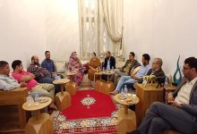 العيون: البرلمانية حياة العريش تستقبل مجموعة من أرباب المقاولات المنضوية تحت لواء الفيدرالية المغربية لناشري الصحف缩略图