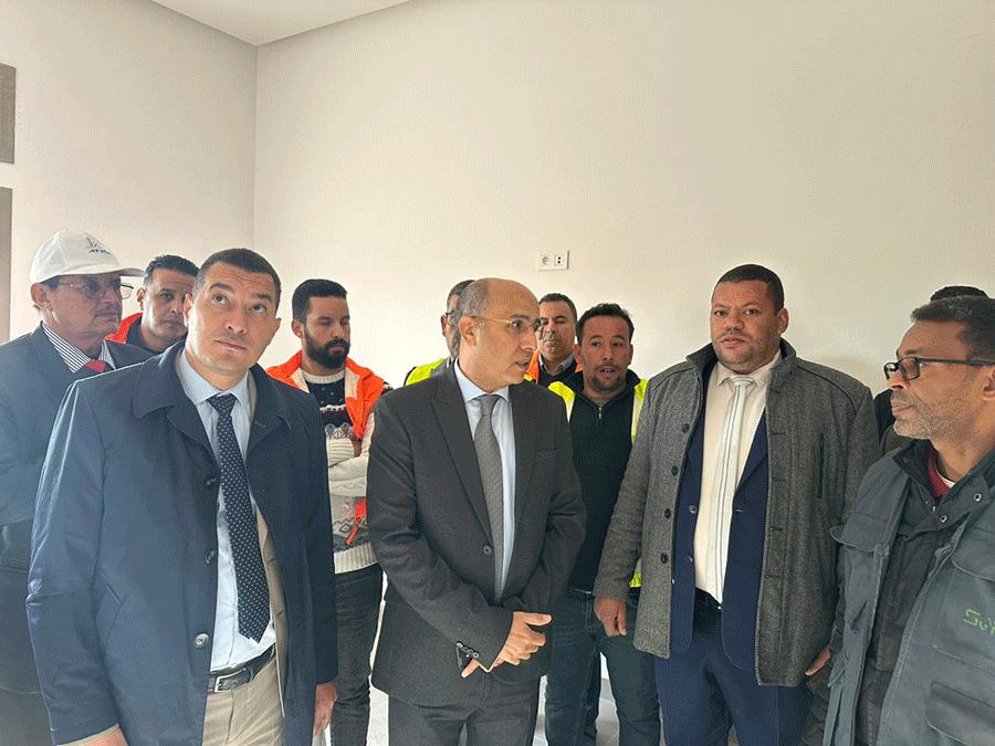 تنغير: عامل الإقليم يؤكد اهتمامه بالشأن الصحي ويقف على تقدم اشغال المستشفى الإقليمي插图 تنغير: عامل الإقليم يؤكد اهتمامه بالشأن الصحي ويقف على تقدم اشغال المستشفى الإقليمي插图