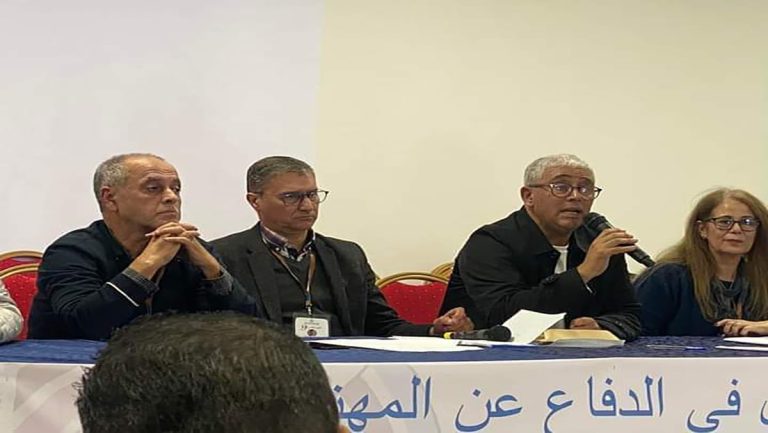 كما كان متوقعا عبد الكبير اخشيشن رئيسا جديدا للنقابة الوطنية للصحافة المغربية