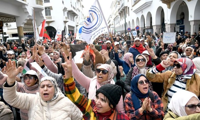 التنسيقيات تسحب ثقتها من النقابات التعليمية..مسيرة حاشدة بالرباط ضد اتفاق 26 دجنبر缩略图 التنسيقيات تسحب ثقتها من النقابات التعليمية..مسيرة حاشدة بالرباط ضد اتفاق 26 دجنبر缩略图