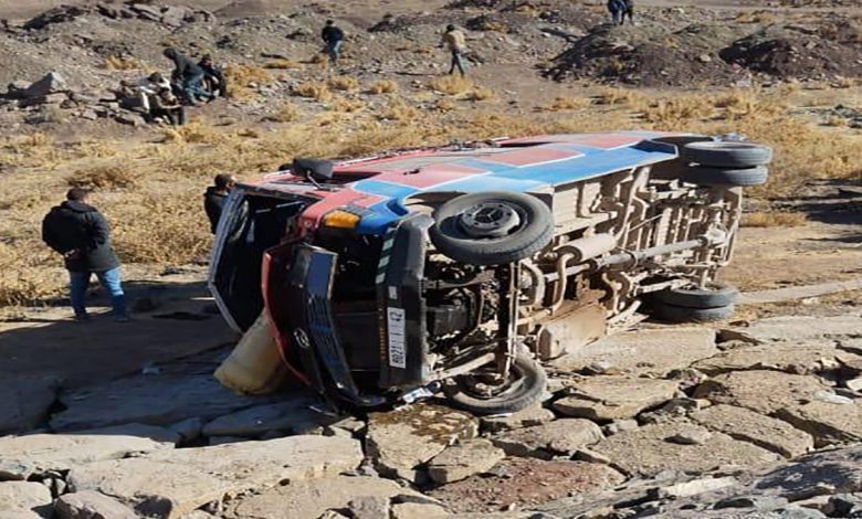 حادثة سير خطيرة تخلف حالتي وفاة وعدة جرحى ضواحي تنغير缩略图 حادثة سير خطيرة تخلف حالتي وفاة وعدة جرحى ضواحي تنغير缩略图