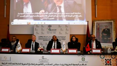 رئيس الجمعية المغربية لرؤساء مجالس العمالات والأقاليم يدعو المدراء العامون لمصالح مجالس العمالات والاقاليم للانخراط في عمليات تحسيسية للتدبير المعقلن للماء والحفاظ عليه.缩略图 رئيس الجمعية المغربية لرؤساء مجالس العمالات والأقاليم يدعو المدراء العامون لمصالح مجالس العمالات والاقاليم للانخراط في عمليات تحسيسية للتدبير المعقلن للماء والحفاظ عليه.缩略图