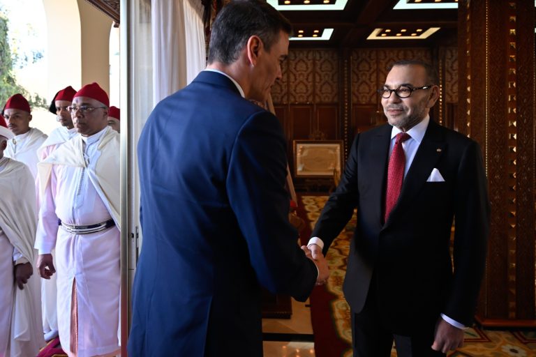 جلالة الملك محمد السادس يستقبل السيد بيدرو سانشيز رئيس الحكومة الإسبانية.