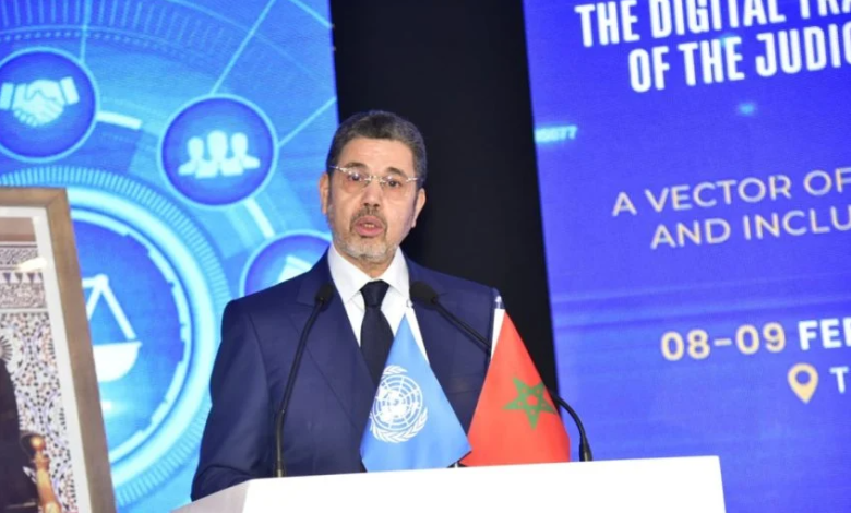 استثمار التكنولوجيا الحديثة هو السبيل الأنجع لمواجهة التحديات المطروحة على العدالة缩略图 استثمار التكنولوجيا الحديثة هو السبيل الأنجع لمواجهة التحديات المطروحة على العدالة缩略图
