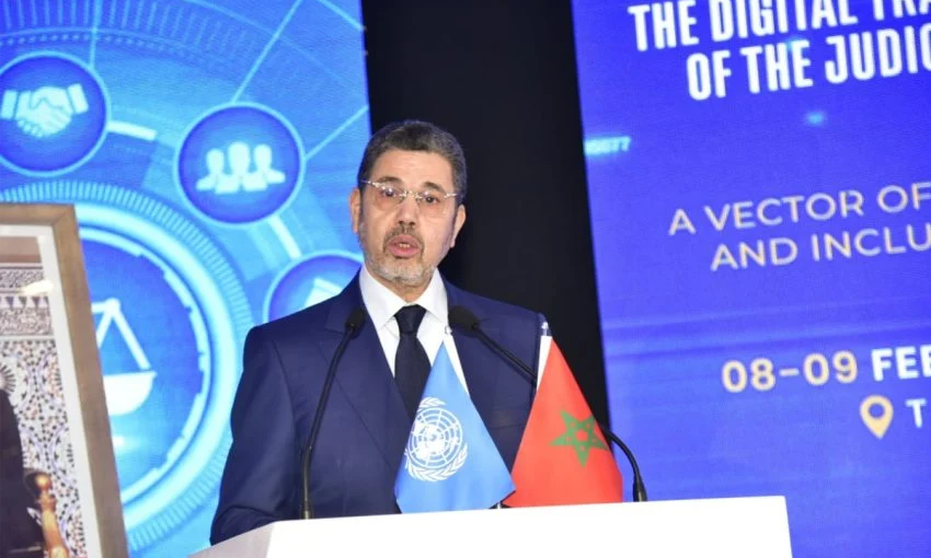 استثمار التكنولوجيا الحديثة هو السبيل الأنجع لمواجهة التحديات المطروحة على العدالة缩略图