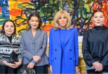 استقبال الأميرات للا مريم وللا أسماء وللا حسناء لمأدبة غداء بقصر الإليزي缩略图