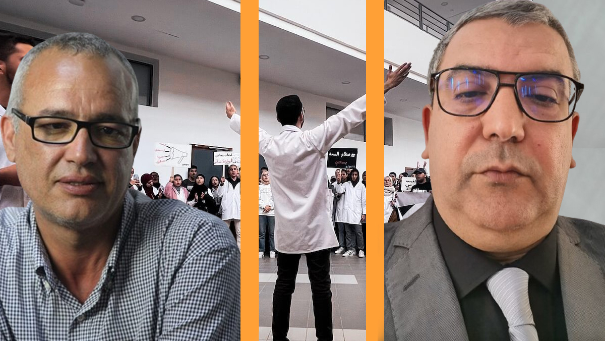 اضرابات كليات الطب ونقاش هادئ مع الرفيق عزيز غالي缩略图