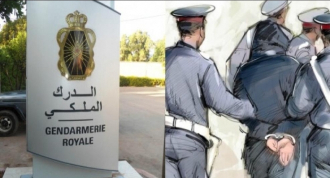 الدرك الملكي ببركان يلقي القبض على احد اخطر مروجي المخذرات وموضوع 50 مذكرة بحث على الصعيد الوطني缩略图