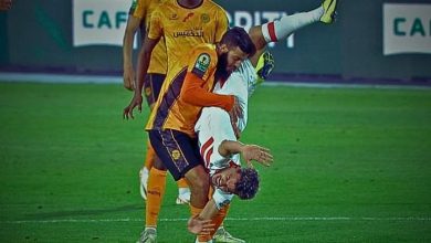 بعد إنقاذ حياة لاعب الزمالك دونغا الإتحاد العربي للثقافة الرياضية يكرم المغربي ياسين لبحيري لاعب نهضة بركان.缩略图 بعد إنقاذ حياة لاعب الزمالك دونغا الإتحاد العربي للثقافة الرياضية يكرم المغربي ياسين لبحيري لاعب نهضة بركان.缩略图