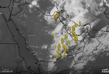 طقس العرب: اتساع غير معهود لسحب رعدية فوق أنحاء واسعة من دول الخليج缩略图