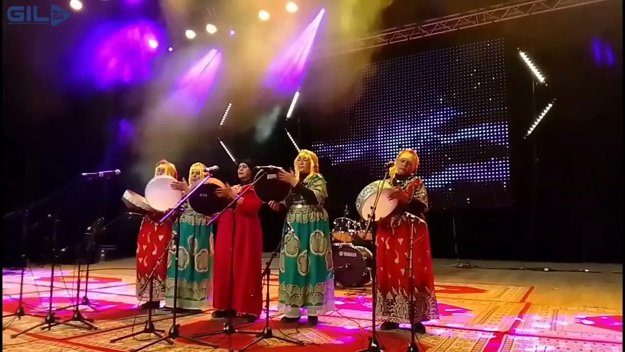 GIL24-TV رقصات أحيدوس من فجيج و بوعرفة تمتع الحاضرين بأهازيج أمازيغية缩略图