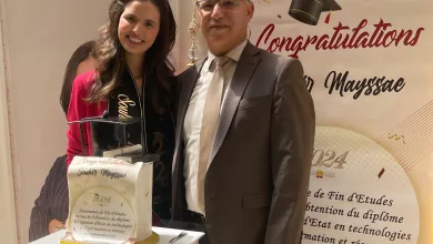 تهنئة بمناسبة حصول ميساء على شهادة مهندس دولة في الأمن السبرياني缩略图 تهنئة بمناسبة حصول ميساء على شهادة مهندس دولة في الأمن السبرياني缩略图