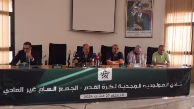 بسبب النصاب القانوني تأجيل الجمع العام الاستثنائي لنادي مولودية وجدة.缩略图