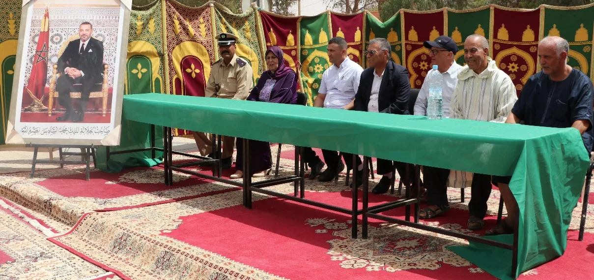 جماعة عين بني مطهر:  احتفالات متميزة بمناسبة ذكرى عيد العرش المجيد.缩略图