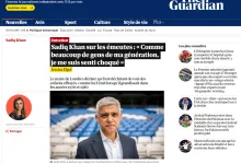 صادق خان: المسلمون في بريطانيا صاروا يفكرون مرتين قبل الذهاب إلى المسجد缩略图