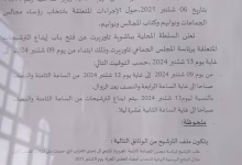 بعد عزل الرئيس السابق : السلطات المحلية بتاوريرت تعلن عن فتح باب الترشح لمنصب الرئيس.缩略图 بعد عزل الرئيس السابق : السلطات المحلية بتاوريرت تعلن عن فتح باب الترشح لمنصب الرئيس.缩略图