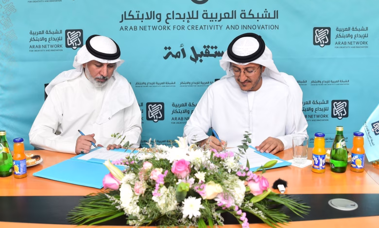 توقيع اتفاقية تعاون بين الشبكة العربية للإبداع والابتكار والاتحاد العربي للإعلام الإلكتروني缩略图 توقيع اتفاقية تعاون بين الشبكة العربية للإبداع والابتكار والاتحاد العربي للإعلام الإلكتروني缩略图
