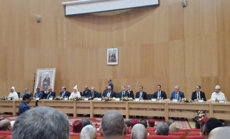 وجدة: وزير الداخلية يشرف على مراسيم تنصيب الخطيب لهبيل واليا على جهة الشرق缩略图 وجدة: وزير الداخلية يشرف على مراسيم تنصيب الخطيب لهبيل واليا على جهة الشرق缩略图