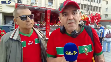 GIL24-TV وجدة .. أجواء حماسية للجماهير المغربية قبل مباراة المنتخب المغربي ضد إفريقيا الوسطى缩略图