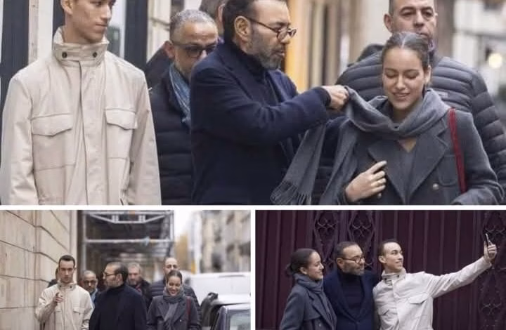 ترند: صور جلالة الملك محمد السادس رفقة ولي العهد مولاي الحسن و للا خديجة بشوارع باريس.缩略图 ترند: صور جلالة الملك محمد السادس رفقة ولي العهد مولاي الحسن و للا خديجة بشوارع باريس.缩略图