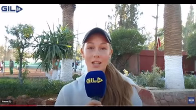 GIL24-TV Nastia tennis player from Ukraine”The reception was wonderful,I hope to win the champion in Morocco”缩略图